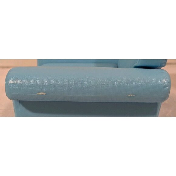 Y2K Barbie Furniture Couch Chair Sofa Blue Living In Style Room Set Plastic 2002 - Picture 10 of 14